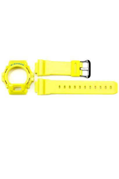 Casio G-Shock กรอบและสาย รุ่น DW-6900PL-9 (สีเหลือง)